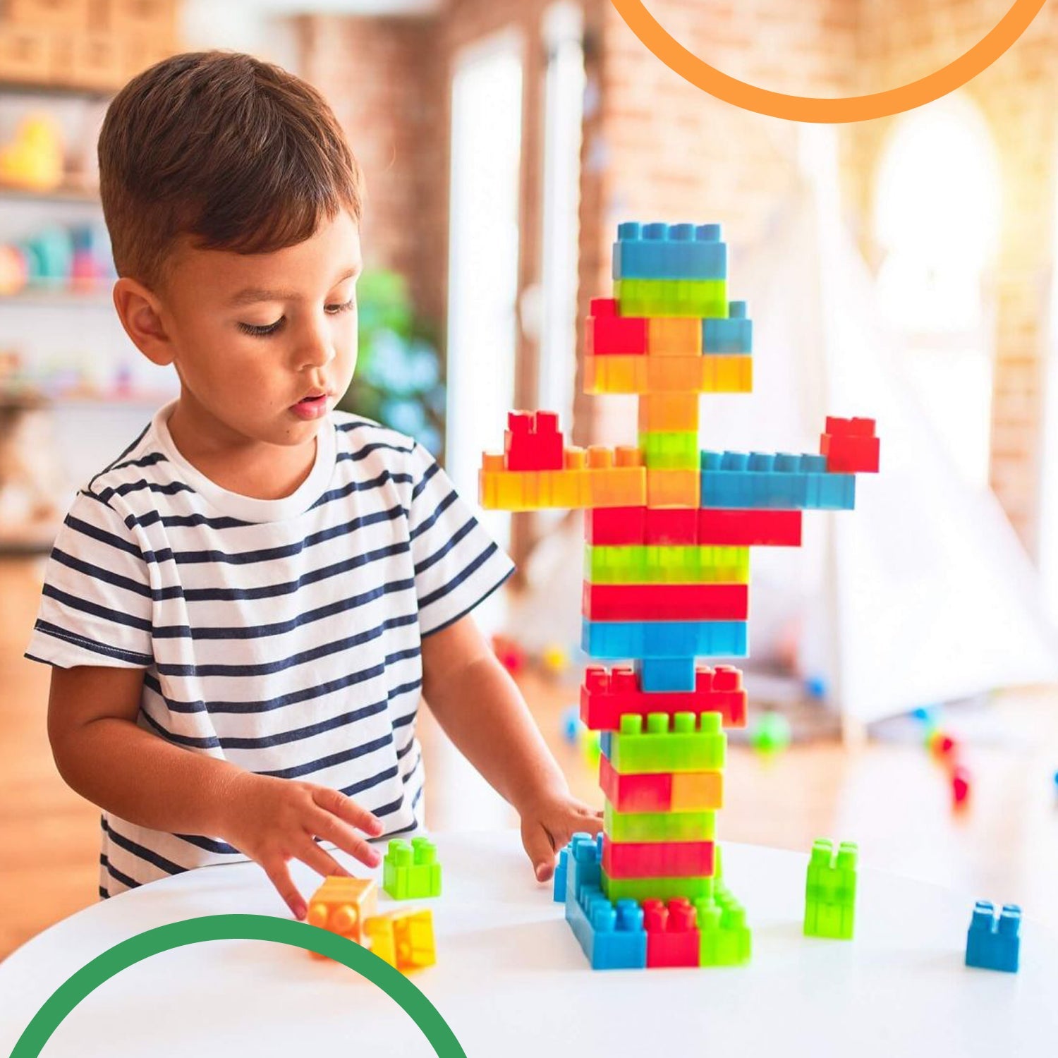 8094 Blocks Set for Kids, Play Fun and Learning Blocks for Kids Games for Children Block Game Puzzles Set Boys, Children (Multicolor, 60 Bricks Blocks) DeoDap 8094 Blocks Set for Kids, Play Fun and Learning Blocks for Kids Games for Children Block Game Puzzles Set Boys, Children (Multicolor, 60 Bricks Blocks) DeoDap